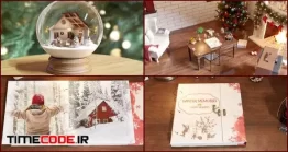 دانلود پروژه آماده افتر افکت : آلبوم عکس کریسمس