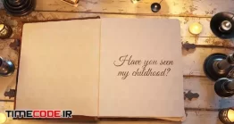 دانلود پروژه آماده افتر افکت : آلبوم عکس قدیمی