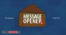 دانلود پروژه آماده افتر افکت : اینترو پاکت نامه + موسیقی