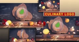 دانلود پروژه آماده افتر افکت : لوگو موشن آشپزی