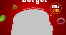 delicious burger social media post and template 24842857 cover 1