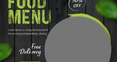 food social media template 30904078 cover 1