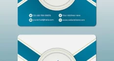 blue business card template 26431411 cover 1