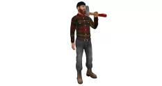 man with axe plaid shirt and jeans 43081 cover 1