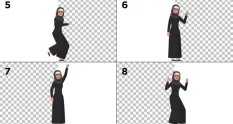 arab female character animation pack 15416 cover 1