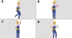builder male character animation pack 6058 cover 1