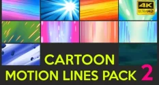 cartoon motion lines pack 2 32331 cover 1