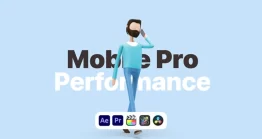 پروژه آماده افتر افکت : کاراکتر موشن گرافیک برای پرزنتیشن