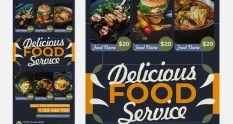 restaurant 10 roll up banner 37812 cover 1