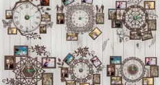wall clock family photo frames laser cut 37174 cover 1