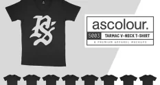 AS Colour 5003 Tarmac V Neck Mockups 2937967 cover 1