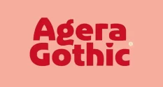 Agera Gothic Display Font 291137751 cover 1