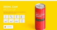 Energy Drink Can Mock up 1204609 cover 1