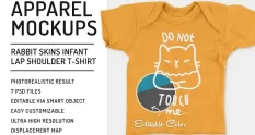 Infant Lap Shoulder T Shirt Mockups 2086047 cover 1