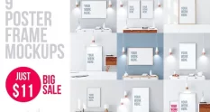 Poster Frame Mockup Bundle 1788287 cover 1