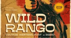 Wild Rango Vintage Western Font 288572301 cover 1
