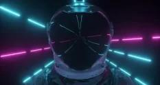 astronaut in neon space closeup 45800 cover 1