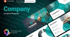 company creative proposal infographics 44370 cover 1