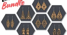 earrings jewelry bundle diy laser cut 27644 cover 1