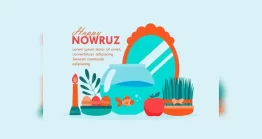 طرح پست اینستاگرام نوروز مبارک