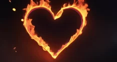 heart fire motion background 19162 cover 1