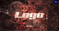 industrial 3d metal logo intro premiere pro 29124 cover 1