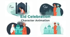 mogrt eid celebration character animation premiere 24123 cover 1