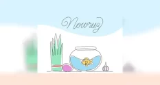 single line drawing goldfish in glass bowl green 6570724 cover 1