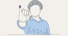 the little finger and purple ink 37974904 cover 1