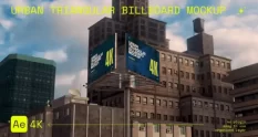 urban triangular billboard mockup 40228 cover 1