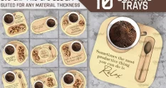wooden serving trays laser cut bundle 43876 cover 1