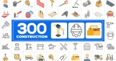 300 icons pack construction 42625 cover 1