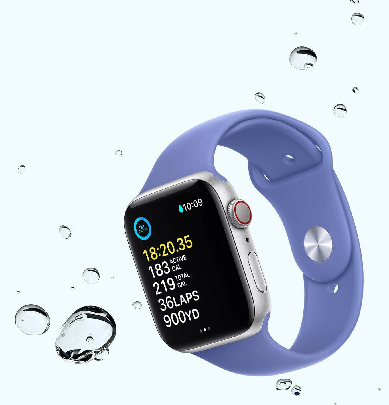 بررسی میزان ضد آب بودن اپل واچ SE در نسل های مختلف 1 Apple watch se