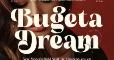 Bugeta Dream New Modern Bold Serif 290966181 cover 1