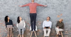 business people waiting room and man standing out 39609 cover 1
