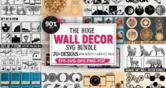 huge wall decor svg bundle 38523 cover 1