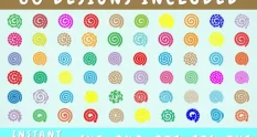 rolled paper flower svg bundle 29024 cover 1