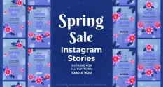 spring sale instagram stories 10069 cover 1