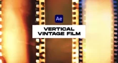 vertical vintage film transitions for after effect 43491 cover 1