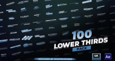 100 lower thirds pack 36599 cover 1