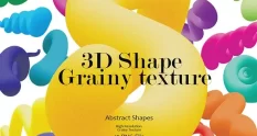 15 Variation 3D Shape Grainy Texture 10312833 cover 1