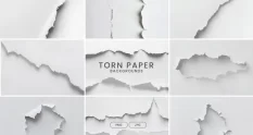 9 ripped paper texture backgrounds 24157 cover 1