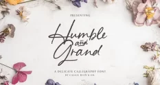 Humble Grand Handwritten Script 287020828 cover 1