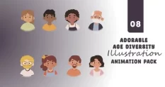 adorable age diversity characters pack 40898 cover 1