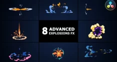 advanced explosions fx davinci resolve 39322 cover 1
