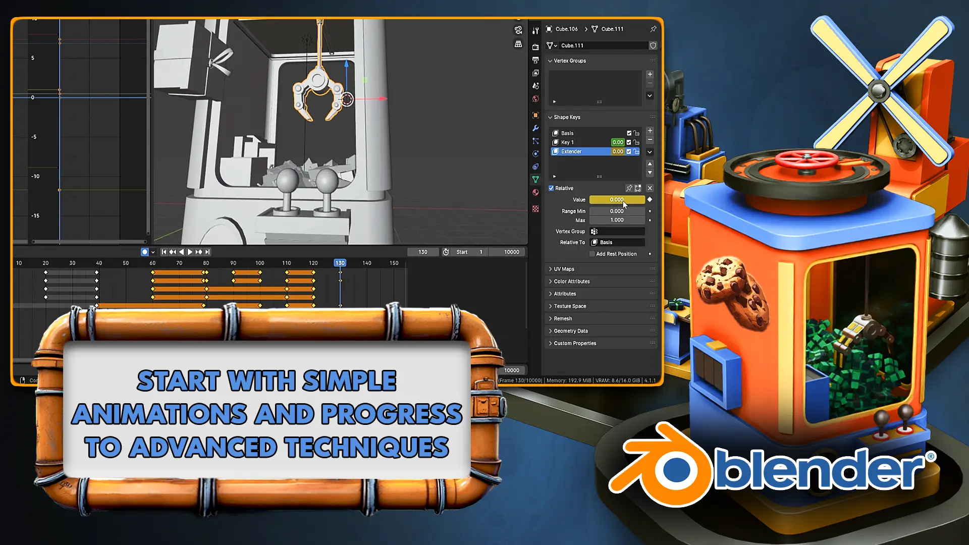 blender beginners masterclass the cookie factory 825970966