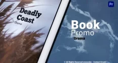 book promo drama for premiere pro 12066 cover 1