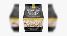 clear bag with pistachio nuts mockup front view 14558 cover 1
