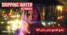 dripping water stock footage