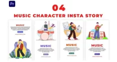 premiere pro music character instagram stories pac 35395 cover 1